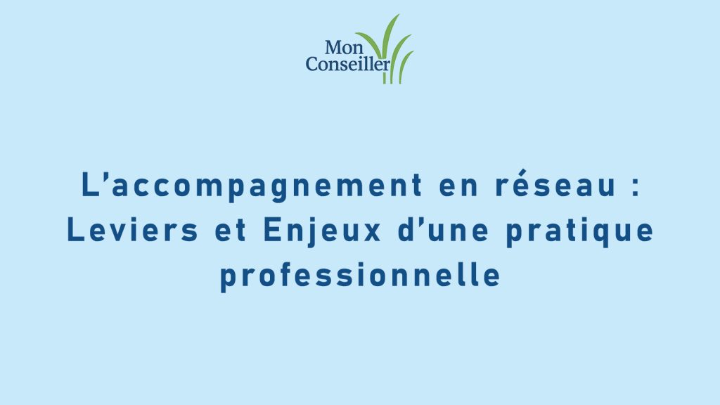 L’accompagnement en réseau :Leviers et Enjeux d’une pratiqueprofessionnelle